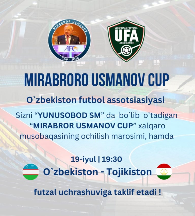 MIRABRORO USMANOV CUP